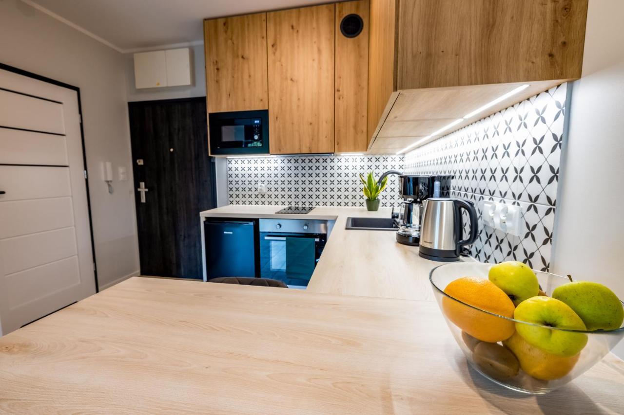 Uroczy Apartament Typu Studio W Scislym Centrum Szczecina Екстер'єр фото